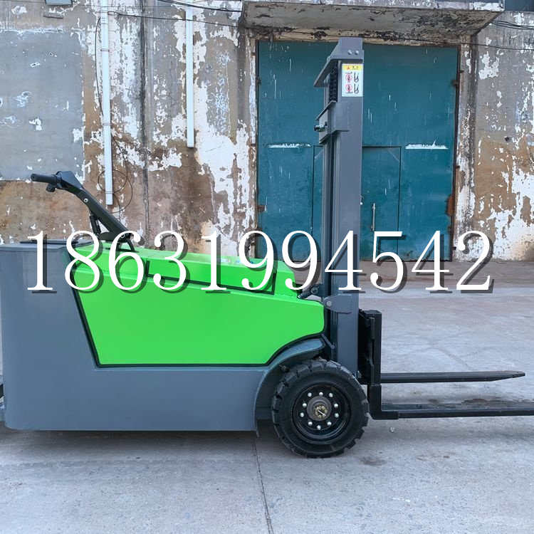 滴道区小型电动叉车1吨2吨步行站驾式电瓶堆高充电装卸车液压升降车铲车